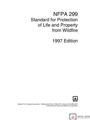 NFPA 299 PDF NFPA 299 PDF